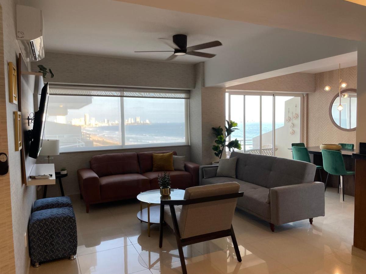 A Pie De Playa Con Hermosa Vista By G P S Rentas Mazatlán Eksteriør bilde